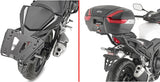 Monokey Trekker Aluminium Top Case - 52 Lt Trekker Aluminium - Givi Compatible With Honda Cb 500 Hornet (2024)