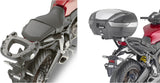 Monokey Trekker Black Aluminium Top Case - 52 Lt Trekker Aluminium - Givi Compatible With Honda Cb 650 R (2024)