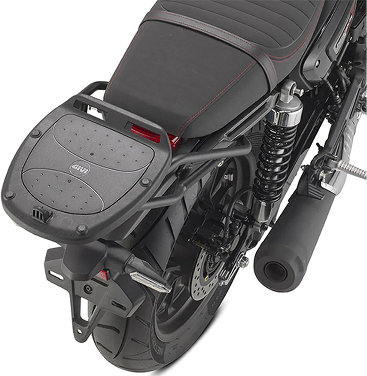 Top Case Monolock Alpina Aluminium 44 Lt Alpina Aluminium - Givi Compatible Avec Honda Gb 350 S (2025)