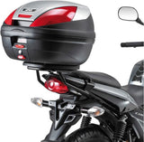 Top Case Monolock Riviera Noir 46 Lt Riviera Technopolymères - Givi Compatible Avec Honda Cbf 125 (2009-2014)
