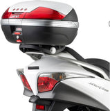 Top Case Monokey Trekker Alaska Aluminium Noir 56 Lt Trekker Alaska Aluminium - Givi Compatible Avec Honda Silver Wing 600 - Abs (2001-2009)