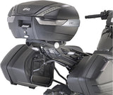 Monolock Black Tech Top Case - 30 Lt C30Nt Technopolymer - Givi Compatible With Yamaha Niken 900 (2019-2024)