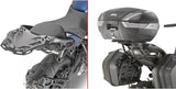 Top Case Monokey Noir 34 Lt Technopolymères - Givi Compatible Avec Yamaha Niken Gt 900 (2019-2024)