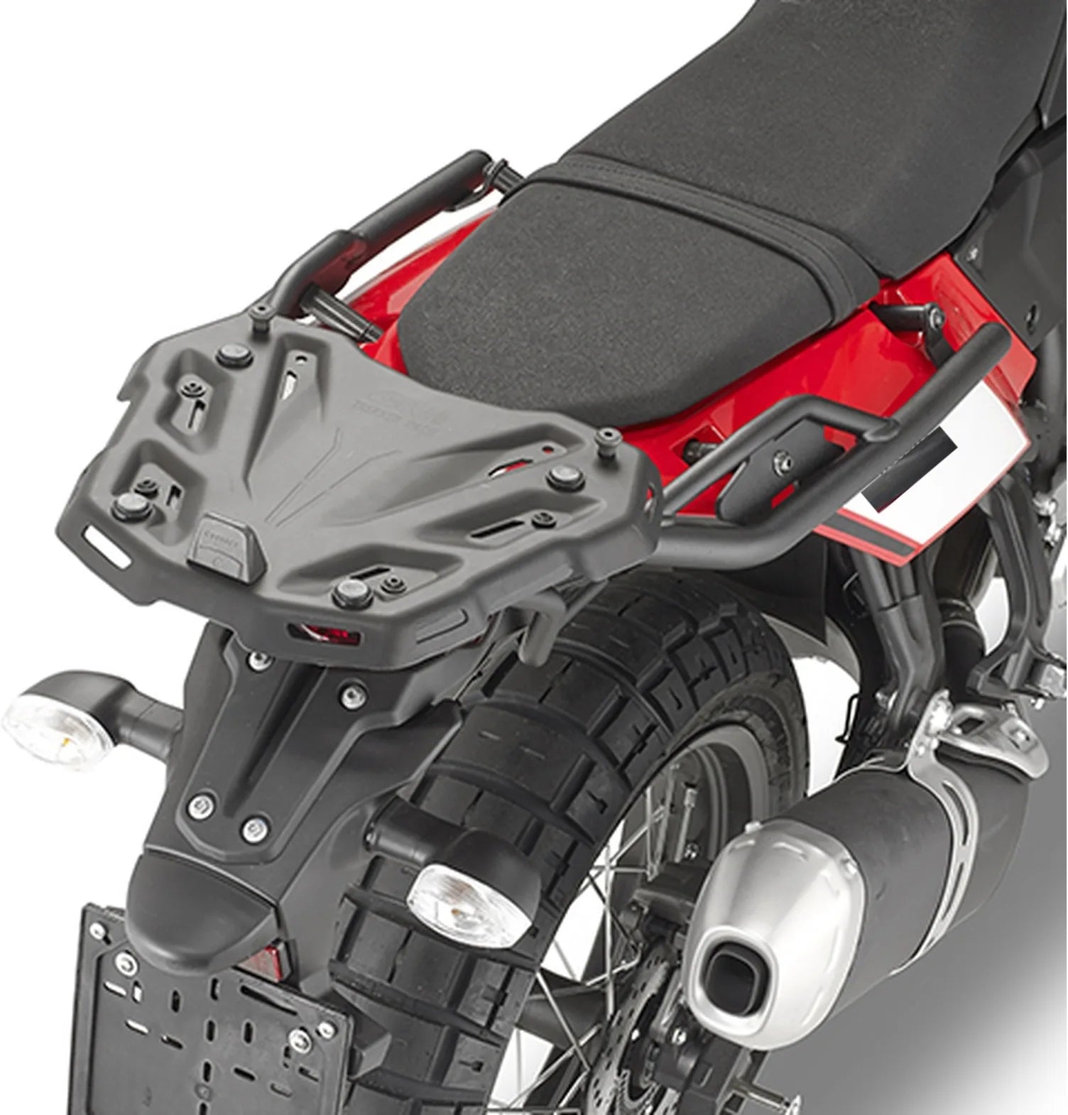 Top Case Monokey Carbon Look Tech 47 Lt Technopolymères - Givi Compatible Avec Yamaha Ténéré 700 (2019-2020)