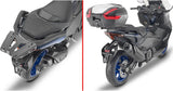 Top Case Monokey Noir 33 Lt Nylon - Givi Compatible Avec Yamaha T-Max 560 (2022-2024)