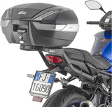 Monolock Silver Top Case - 32 Lt Technopolymer - Givi Compatible With Yamaha Mt-10 (2022-2023)