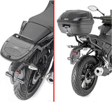 Top Case Monolock Noir Tech 30 Lt C30Nt Technopolymères - Givi Compatible Avec Yamaha Mt-125 (2020-2024)
