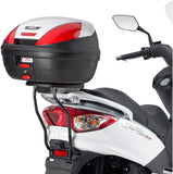 Top Case Monolock Simply Iv Noir Tech 45 Lt Simply Iv Technopolymères - Givi Compatible Avec Sym Joyride 125 - 200 S (2009-2022)