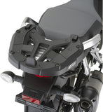 Monolock Riviera Black Tech Top Case - 46 Lt Riviera Technopolymer - Givi Compatible With Suzuki Dl 1000 V-Strom (2017-2019)