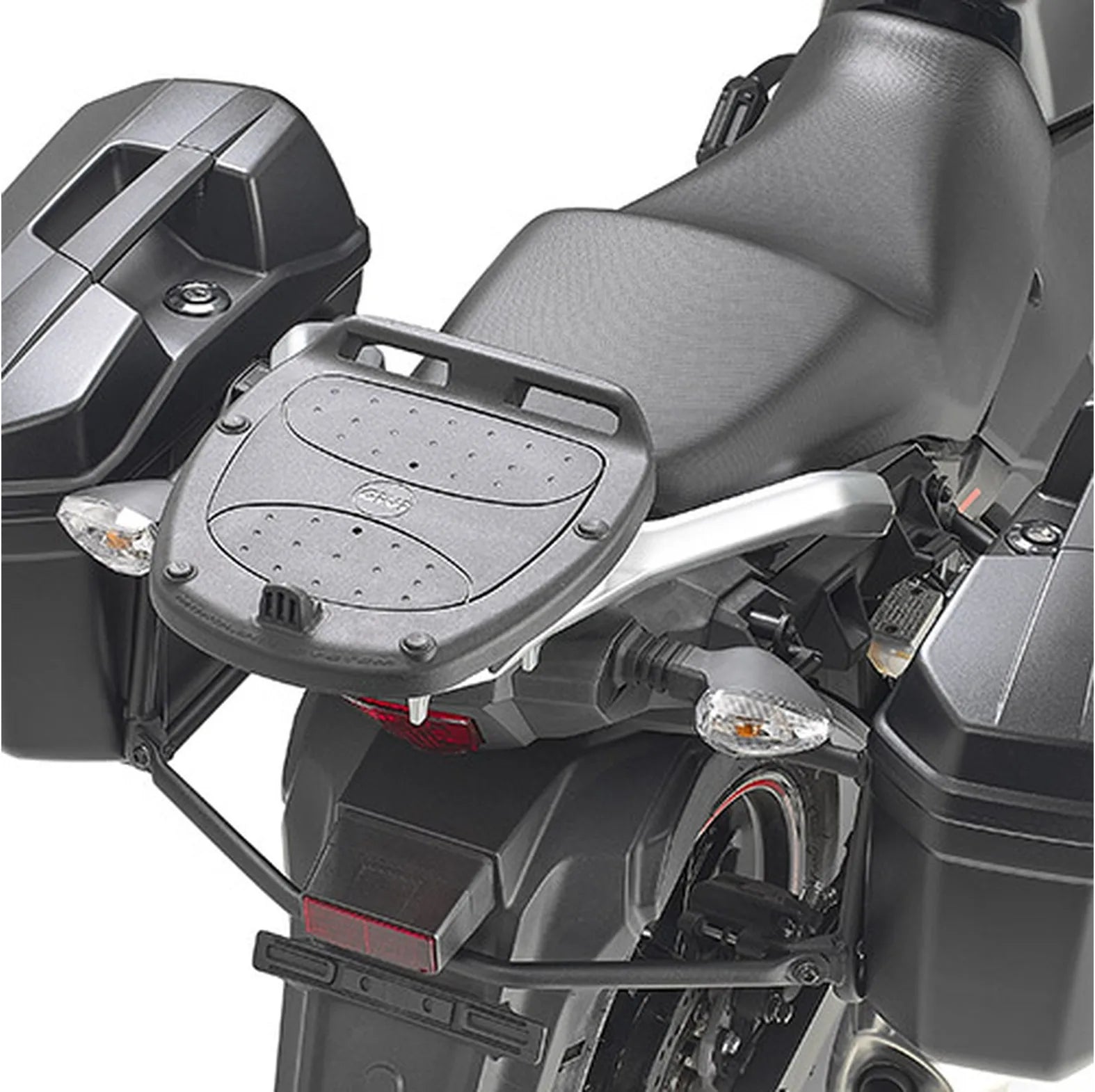 Top Case Monokey Noir Tech 40 Lt Technopolymères - Givi Compatible Avec Suzuki V-Strom 250 (2017-2021)