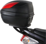 Monolock Black Top Case - 30 Lt Technopolymer - Givi Compatible With Mbk Flame X 125 (2007-2012)
