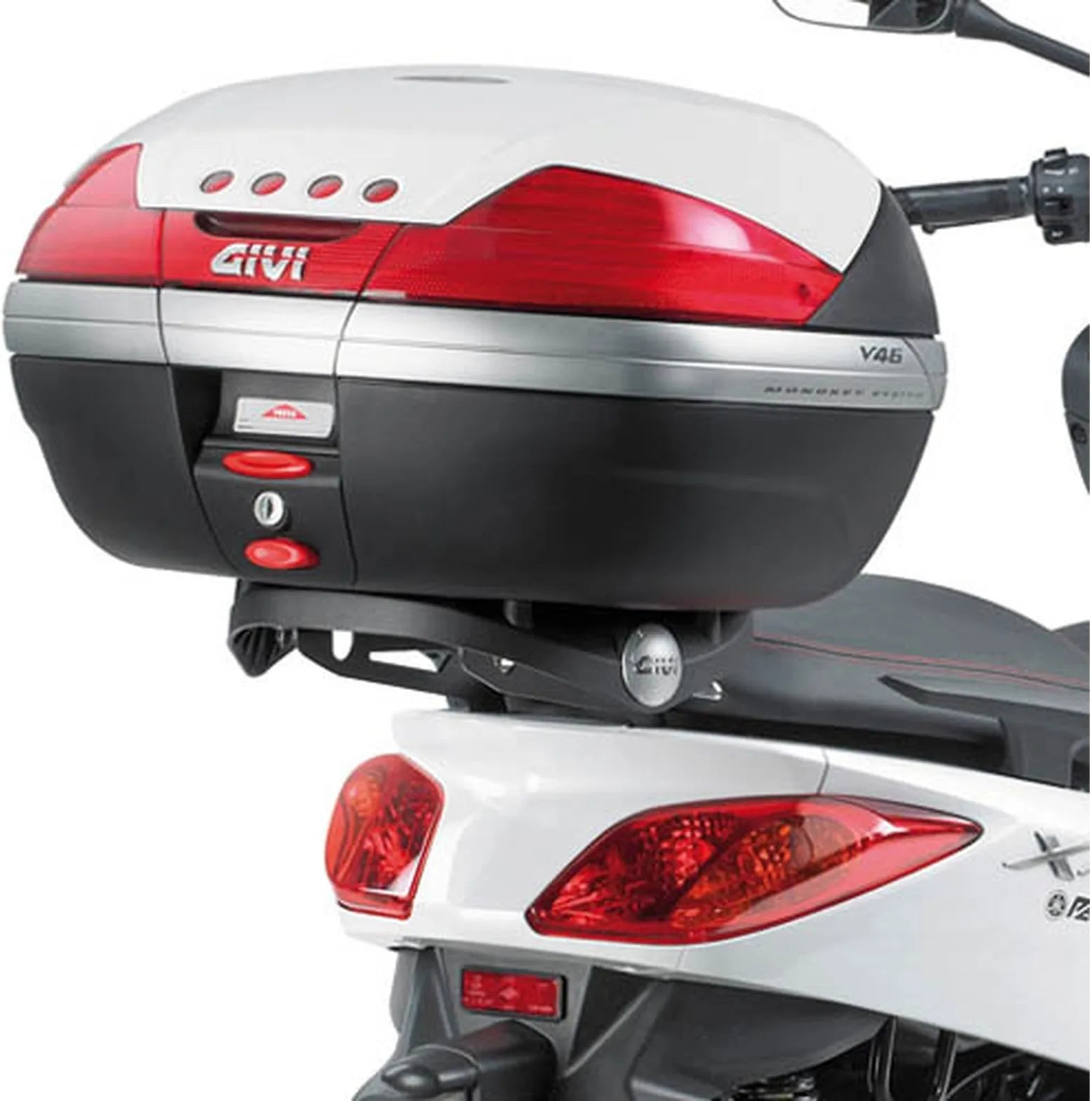 Top Case Monokey Trekker Outback Evo Smart Aluminium Anodisé 42 Lt Trekker Outback Evo Smart Aluminium Anodisé - Givi Compatible Avec Mbk Skycruiser 125 (2010-2012)