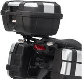 Top Case Monokey Trekker Outback Evo Smart Aluminium Noir 58 Lt Trekker Outback Evo Smart Aluminium - Givi Compatible Avec Kawasaki Versys 1000 (2012-2014)