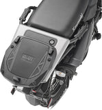 Monokey Trekker Outback Evo Smart Black Aluminium Top Case - 42 Lt Trekker Outback Evo Smart Aluminium - Givi Compatible With Kawasaki Klr 650 - S (2023-2024)
