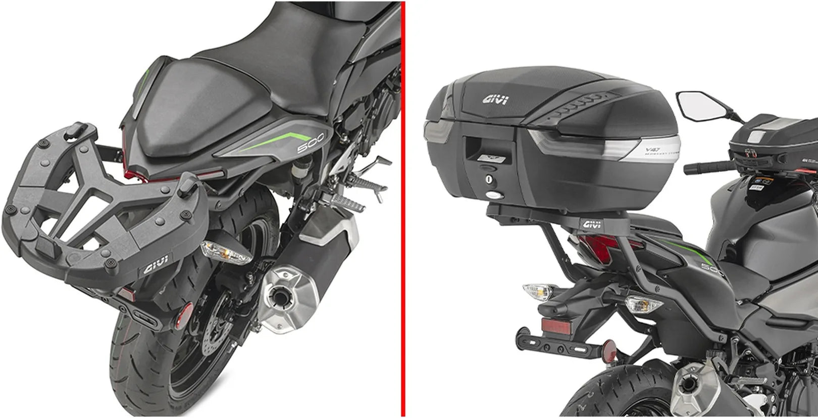 Top Case Monokey Trekker Dolomiti Aluminium 46 Lt Trekker Dolomiti Aluminium - Givi Compatible Avec Kawasaki Z 500 (2024)