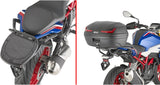 Monokey Trekker Outback Evo Smart Anodized Aluminium Top Case - 58 Lt Trekker Outback Evo Smart Anodized Aluminium - Givi Compatible With Bmw G 310 R (2017-2024)