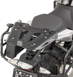 Monokey Trekker Dolomiti Black Aluminium Top Case - 46 Lt Trekker Dolomiti Aluminium - Givi Compatible With Bmw G 310 Gs (2017-2024)
