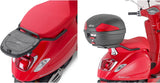 Top Case Monolock Alpina Aluminium 44 Lt Alpina Aluminium - Givi Compatible Avec Piaggio Vespa Sprint 50 - 125 - 150 (2014-2024)