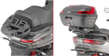 Top Case Monokey Arena Noir 45 Lt Arena Technopolymères - Givi Compatible Avec Piaggio Mp3 350 - 400 - 500 Sport (2018-2021)