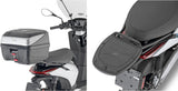 Top Case Monolock Noir Tech 29 Lt Technopolymères - Givi Compatible Avec Piaggio 1 (2021-2023)
