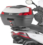 Monokey Trekker Outback Evo Smart Anodized Aluminium Top Case - 58 Lt Trekker Outback Evo Smart Anodized Aluminium - Givi Compatible With Kymco Xtown 125 - 300 (2016-2024)
