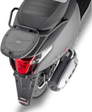 Monolock Vision Black Tech Top Case - 34 Lt Vision Technopolymer - Givi Compatible With Kymco Like 50 - 125 - 150 (2017-2024)