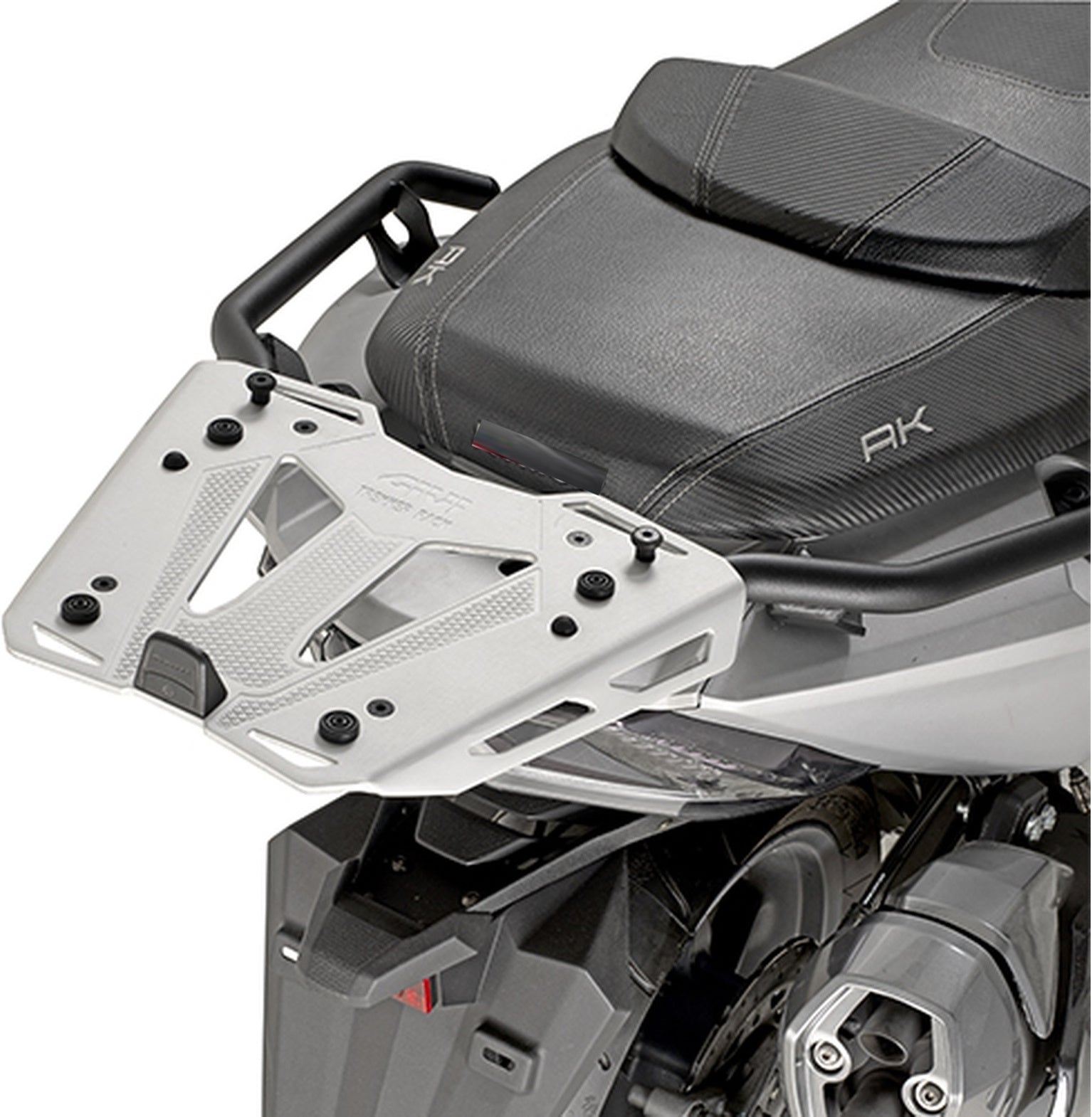 Monokey Trekker Dolomiti Aluminium Top Case - 46 Lt Trekker Dolomiti Aluminium - Givi Compatible With Kymco Ak 550 Ets (2017-2024)