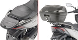 Top Case Monolock Alpina Aluminium 44 Lt Alpina Aluminium - Givi Compatible Avec Kymco X-Town 125 - 300 City (2020-2024)