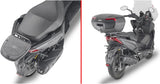 Top Case Monolock Alpina Aluminium Noir 44 Lt Alpina Aluminium - Givi Compatible Avec Kymco Dink 125 - 150 R Tunnel (2023-2024)
