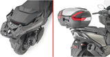 Monolock Black Top Case - 30 Lt C30N Technopolymer - Givi Compatible With Kymco Ak 550 Premium (2023-2024)