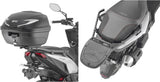 Top Case Monolock Alpina Aluminium 44 Lt Alpina Aluminium - Givi Compatible Avec Kymco Krv 200 (2023-2024)