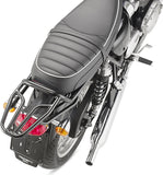 Monolock Riviera Black Tech Top Case - 46 Lt Riviera Technopolymer - Givi Compatible With Triumph Bonneville T100 (2017-2022)