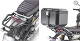 Top Case Monokey Trekker Alaska Aluminium 56 Lt Trekker Alaska Aluminium - Givi Compatible Avec Triumph Scrambler 1200 (2019-2024)