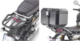 Monokey Trekker Dolomiti Aluminium Top Case - 30 Lt Trekker Dolomiti Aluminium - Givi Compatible With Triumph Scrambler 1200 (2019-2024)
