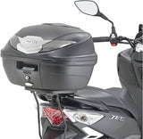 Monolock Alpina Aluminium Top Case - 44 Lt Alpina Aluminium - Givi Compatible With Sym Jet 14 125 - 200 (2017-2020)