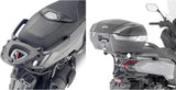 Monokey Black Top Case - 40 Lt Technopolymer - Givi Compatible With Sym Max Sym 400 (2021-2024)