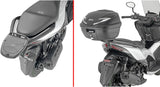 Monolock Black Top Case - 30 Lt Technopolymer - Givi Compatible With Zontes 350 D (2023-2024)