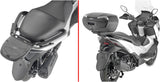Monolock Simply Iv Black Top Case - 45 Lt Simply Iv Technopolymer - Givi Compatible With Zontes 350 E (2023-2024)