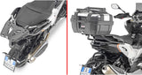 Monokey Aluminium Top Case - 47 Lt Technopolymer - Givi Compatible With Peugeot Xp 400 Allure (2023)