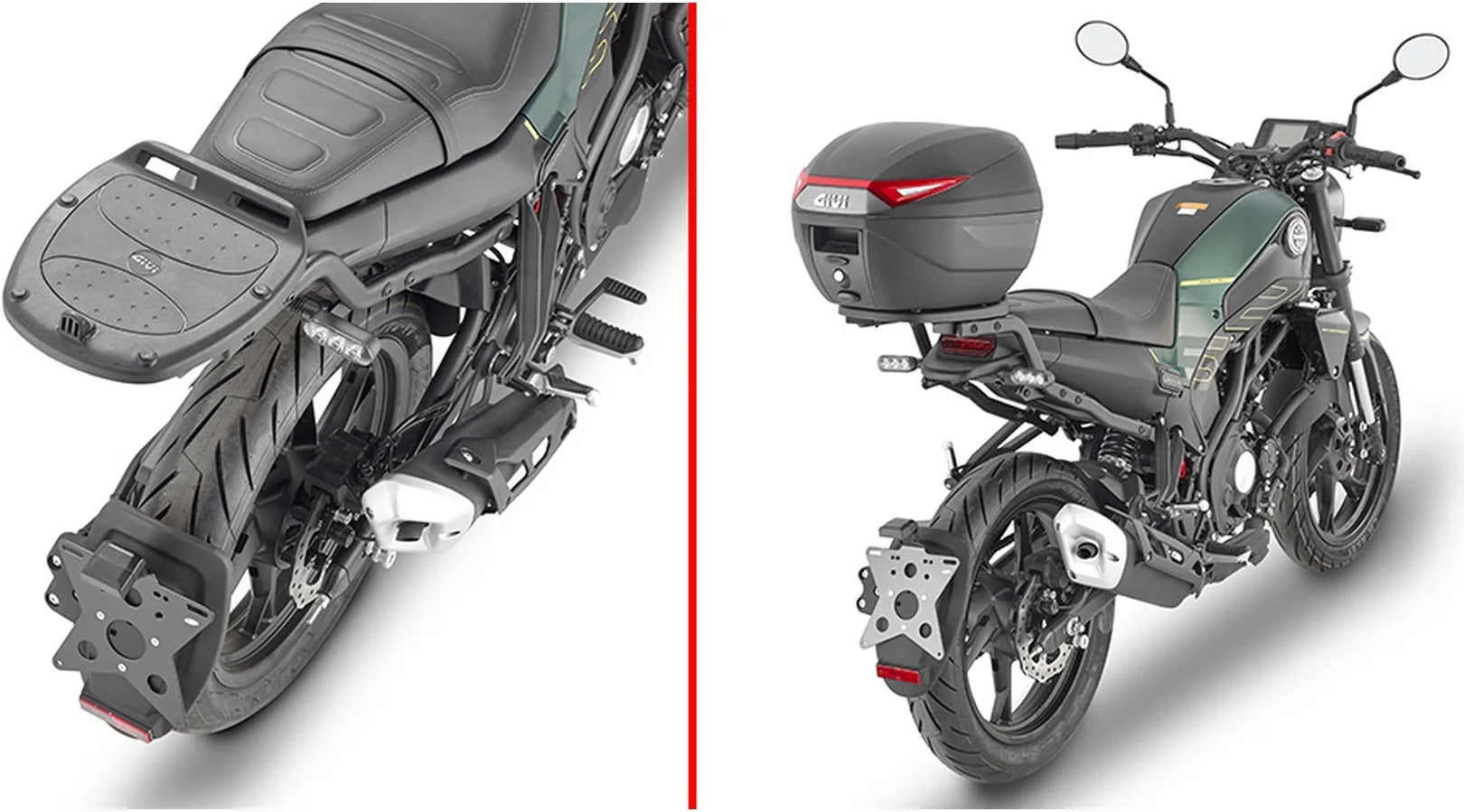 Top Case Monolock Blade Noir 37 Lt Blade Technopolymères - Givi Compatible Avec Benelli Leoncino 125 (2022-2024)
