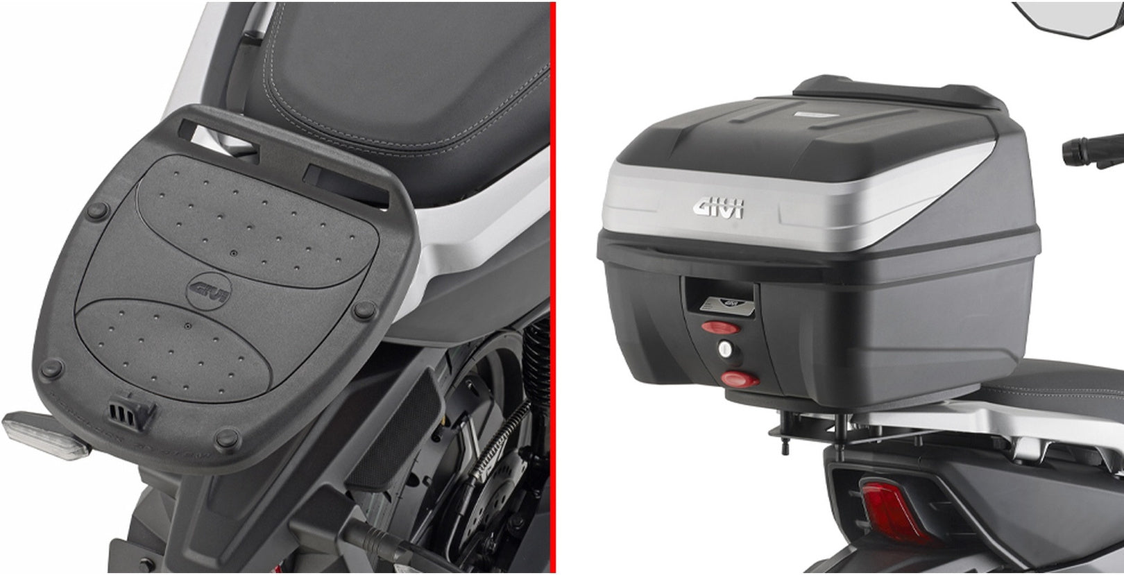 Monolock Black Tech Top Case - 29 Lt Technopolymer - Givi Compatible With Niu Fqi 500 (2025)