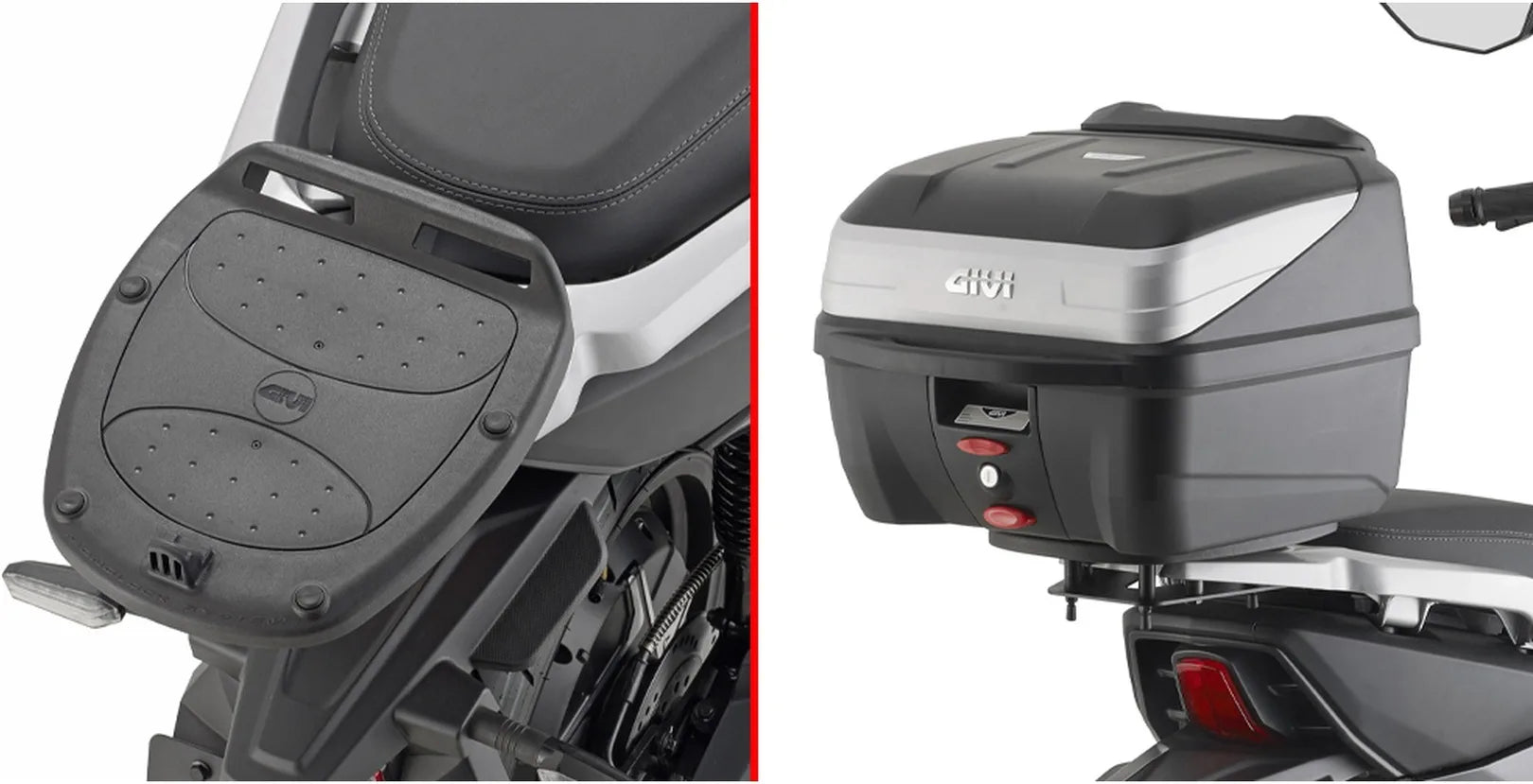 Top Case Monokey Arena Noir 45 Lt Arena Technopolymères - Givi Compatible Avec Niu Fqi 500 (2025)