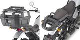 Top Case Monokey Trekker Lite Grigio 35 Lt Trekker Lite Technopolymères - Givi Compatible Avec Royal Enfield Himalayan (2021-2023)