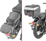 Monolock Silver Top Case - 32 Lt Technopolymer - Givi Compatible With Royal Enfield Classic 350 (2022-2024)