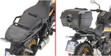 Monokey Black Top Bag - 40 Lt Nylon - Givi Compatible With Royal Enfield Himalayan 450 (2024)