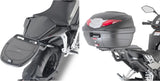 Top Case Monolock Simply Iv Noir Tech 45 Lt Simply Iv Technopolymères - Givi Compatible Avec Cfmoto 300 Nk (2021-2023)