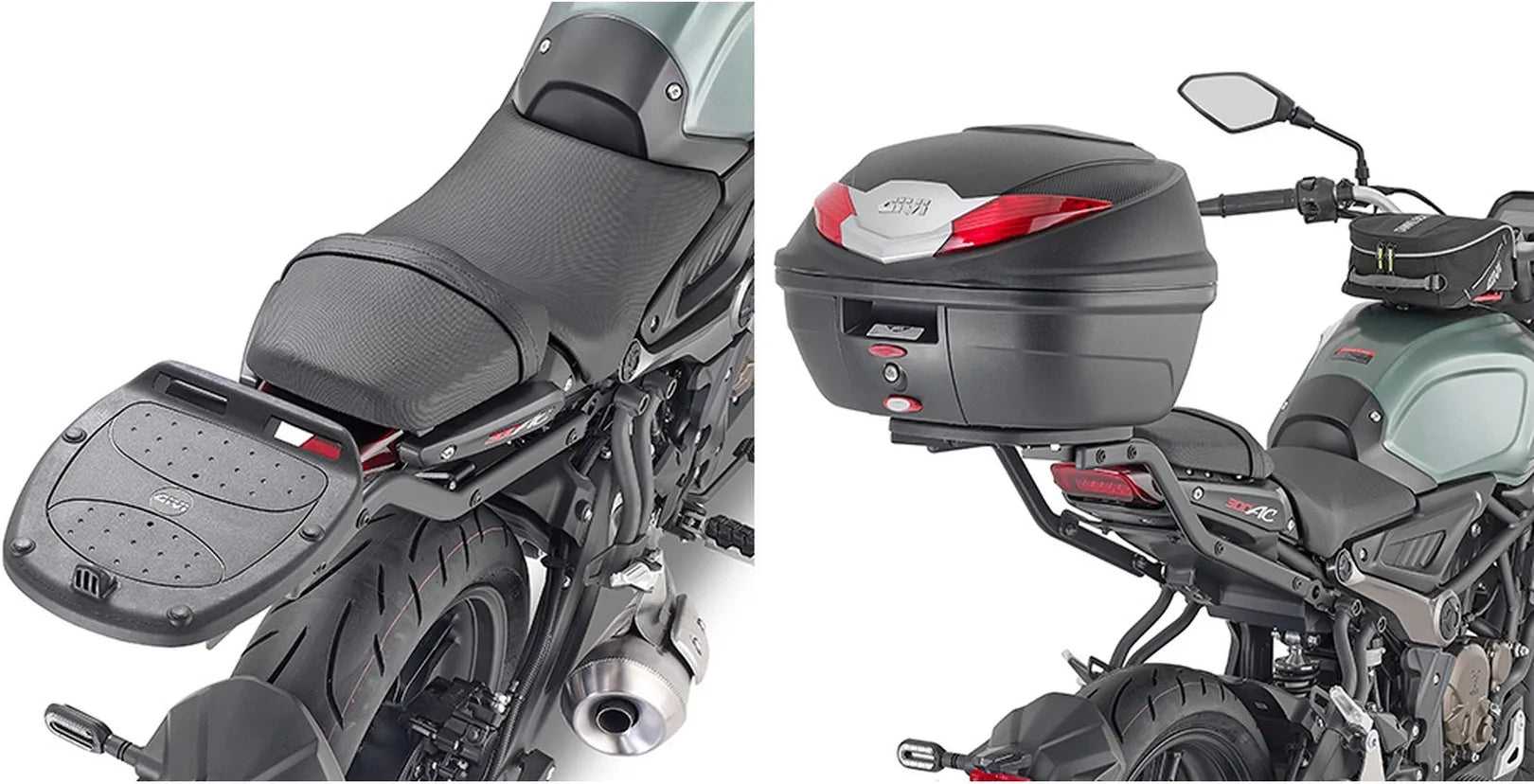 Top Case Monolock Noir 29 Lt Technopolymères - Givi Compatible Avec Voge Trofeo 300 Ac (2020-2024)