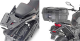Monokey Trekker Dolomiti Black Aluminium Top Case - 30 Lt For Original Rack Trekker Dolomiti Aluminium - Givi Compatible With Voge Valico 650 Ds (2021-2024)