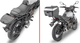 Monolock Black Tech Top Case - 30 Lt Technopolymer - Givi Compatible With Voge Trofeo 300 Ac Scrambler (2022-2024)