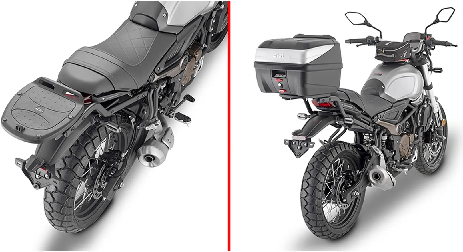 Top Case Monolock Noir Tech 29 Lt Technopolymères - Givi Compatible Avec Voge Trofeo 300 Ac Scrambler (2022-2024)